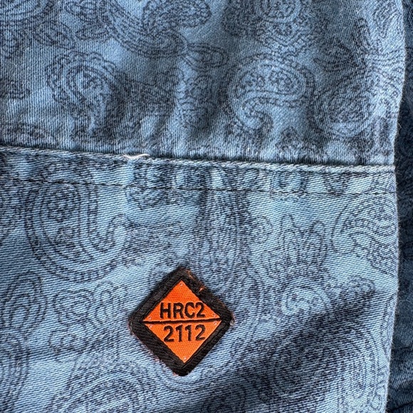 Wrangler Paisley Flame Resistant Shirt | Size XXL - Picture 11 of 11